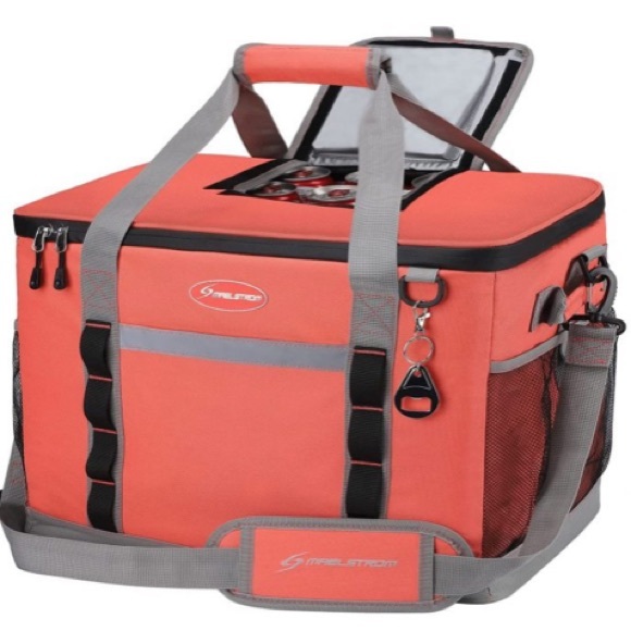 Maelstrom Black Blue Insulated Duffel Cooler Bag - Picture 1 of 16